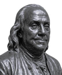 Portrait of Benjamin Franklin